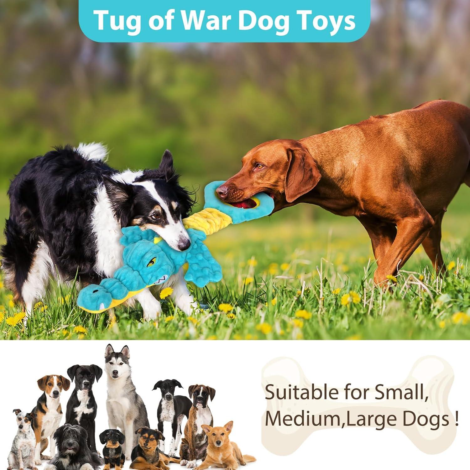 Juguete para Perros Cocodrilo Eneston 30cm Resistente Squeaky