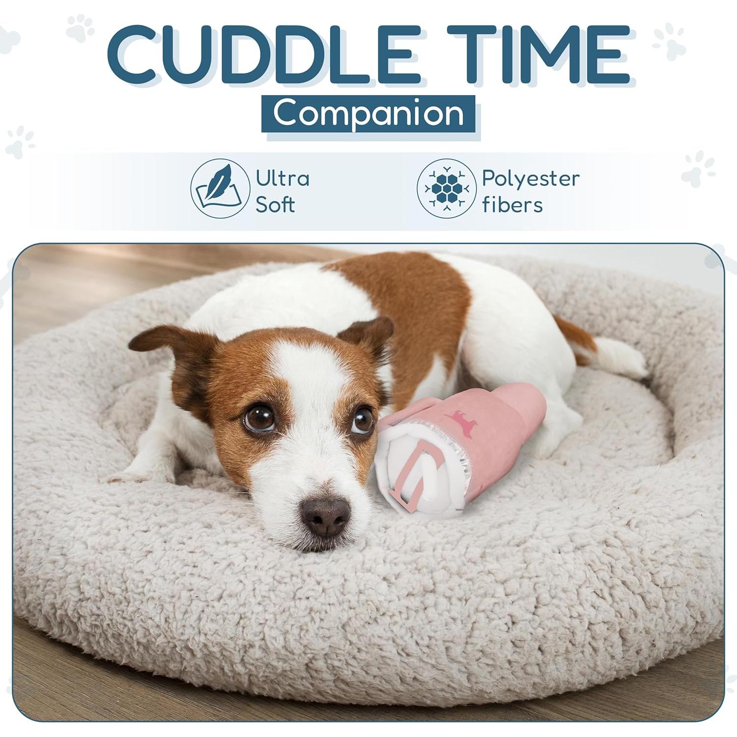 Taza de Perro Aspire Designs TumblerToy Rosa 24.1 cm