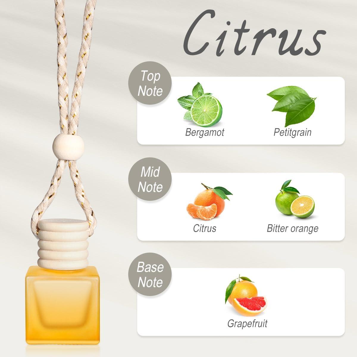 Paquete de 3 Ambientadores de Aire TONGFU Cítricos 10ml