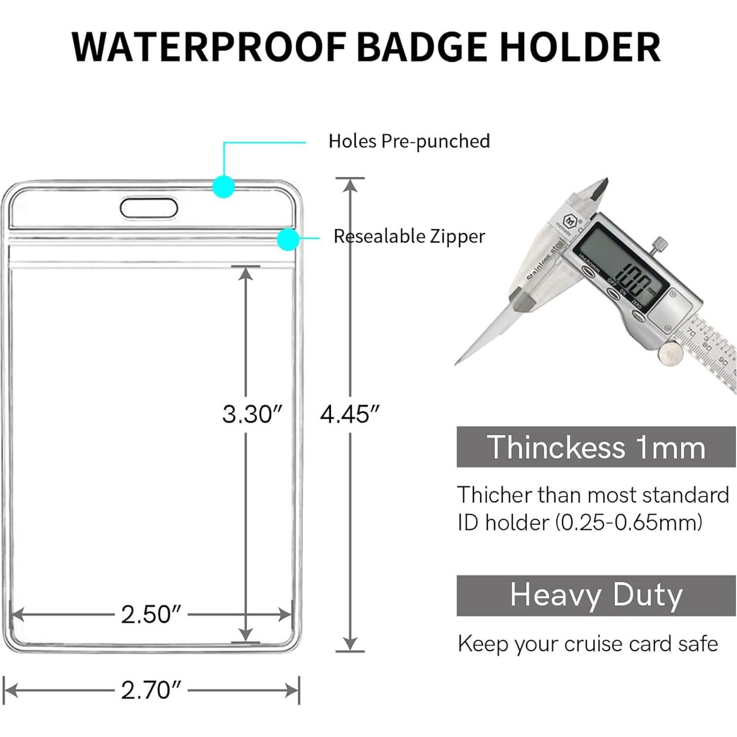 4 Soportes de Etiquetas de Equipaje TONGMAO + 2 Cintas Impermeables