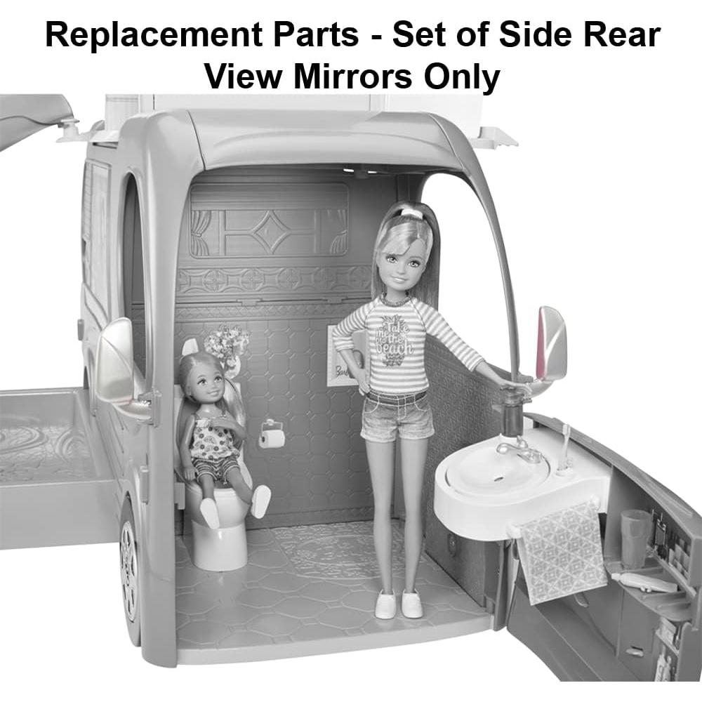 Juego de Espejos Laterales Retrovisores Barbie CJT42 - Repuesto