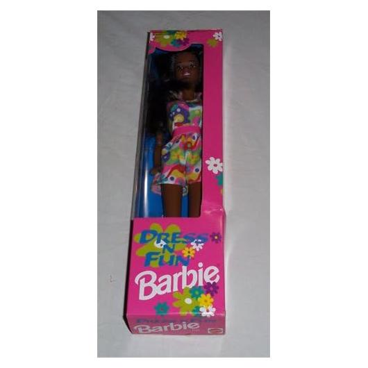 Vestido Barbie Africana Americana Mattel 3 años y más