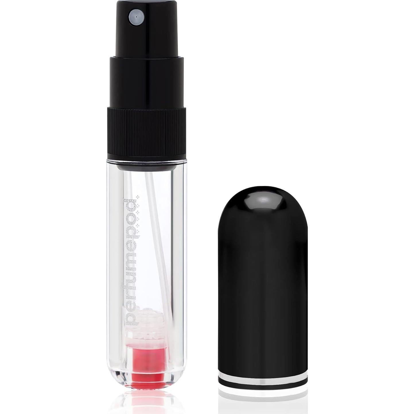 Atomizador de Perfume Travalo Pod Pure 5ml Negro - A Prueba de Fugas