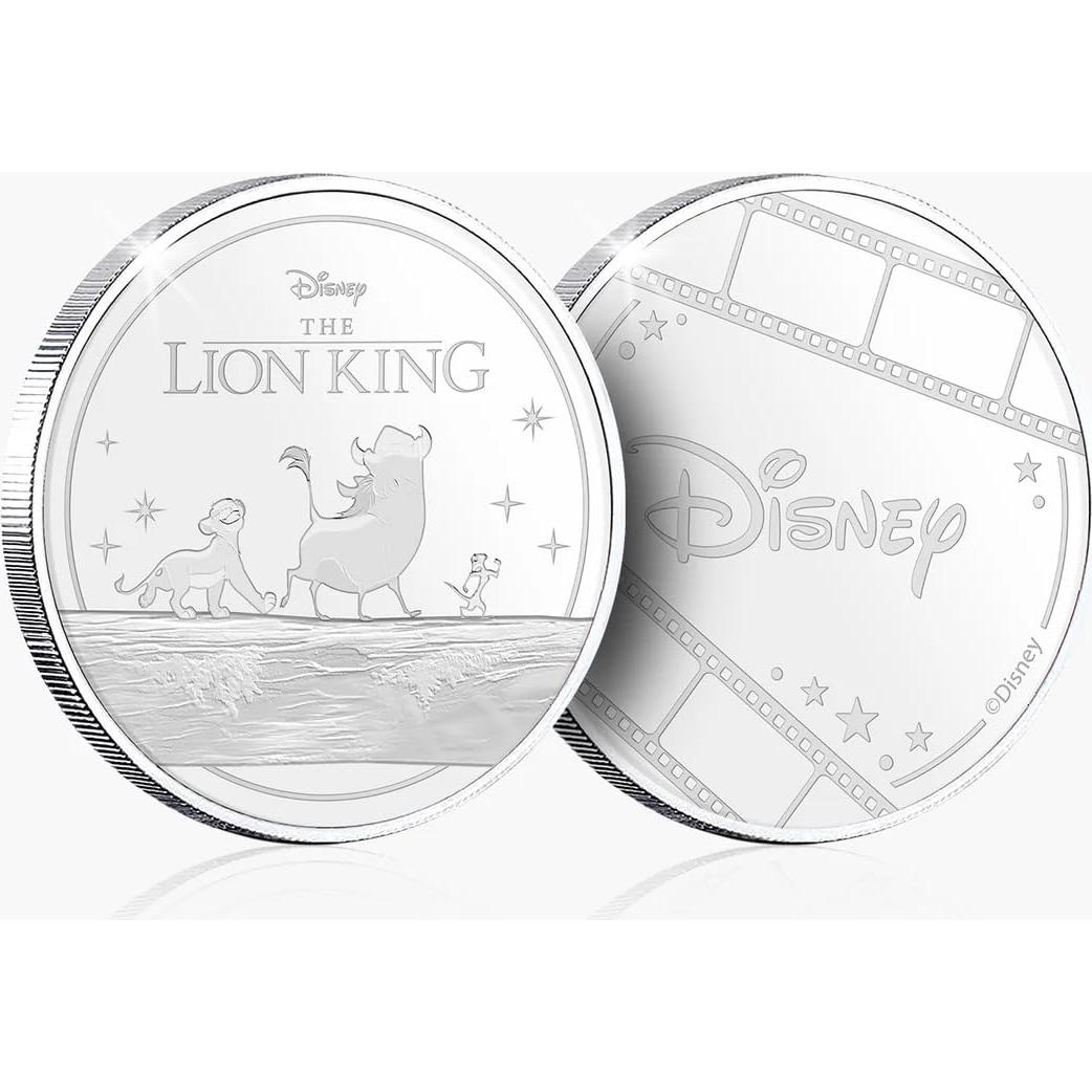 Moneda Coleccionable El Rey León FANTASY CLUB 32 mm Edición Limitada