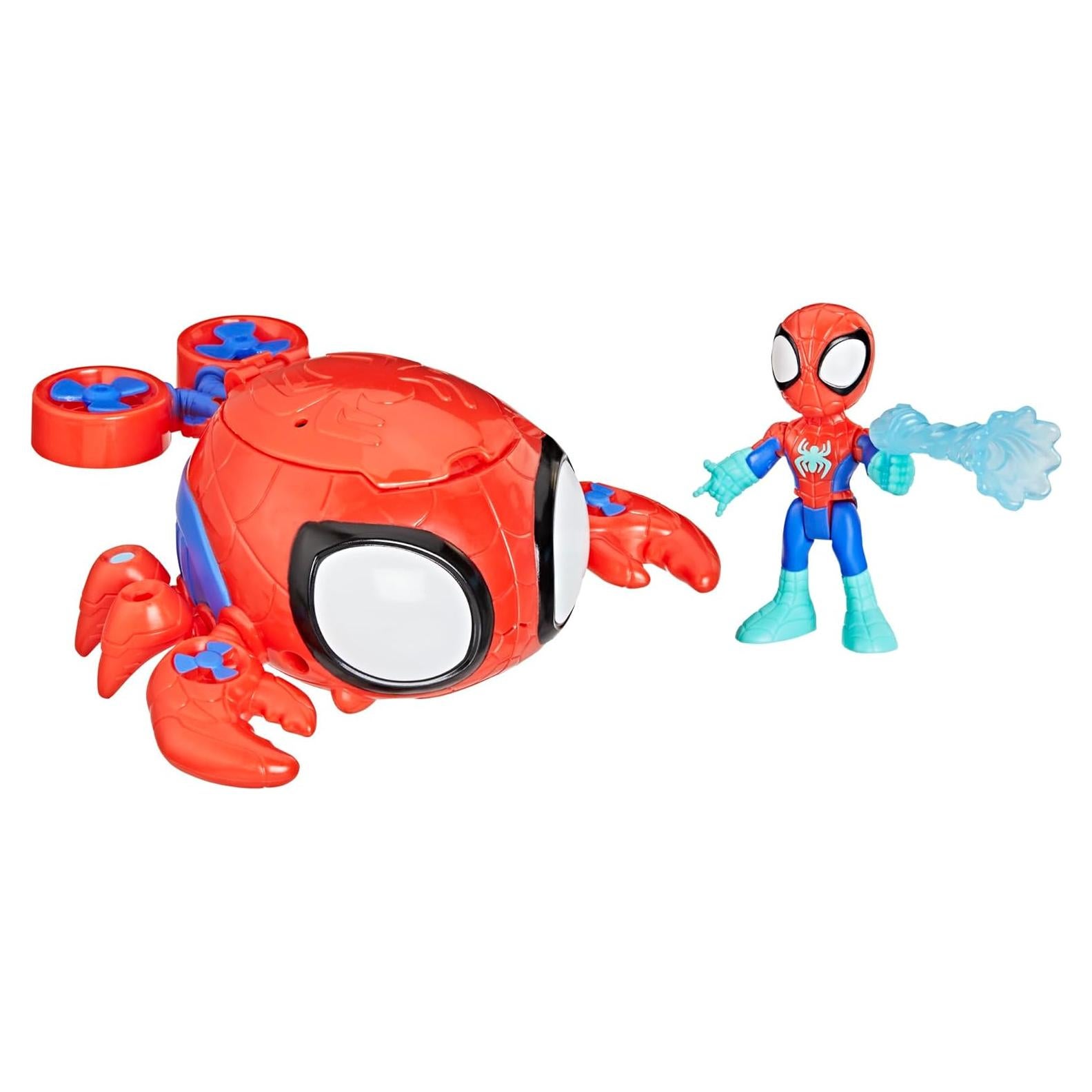 Cangrejo Araña Marvel Spidey 3" (7.6 cm) con Figura de Acción