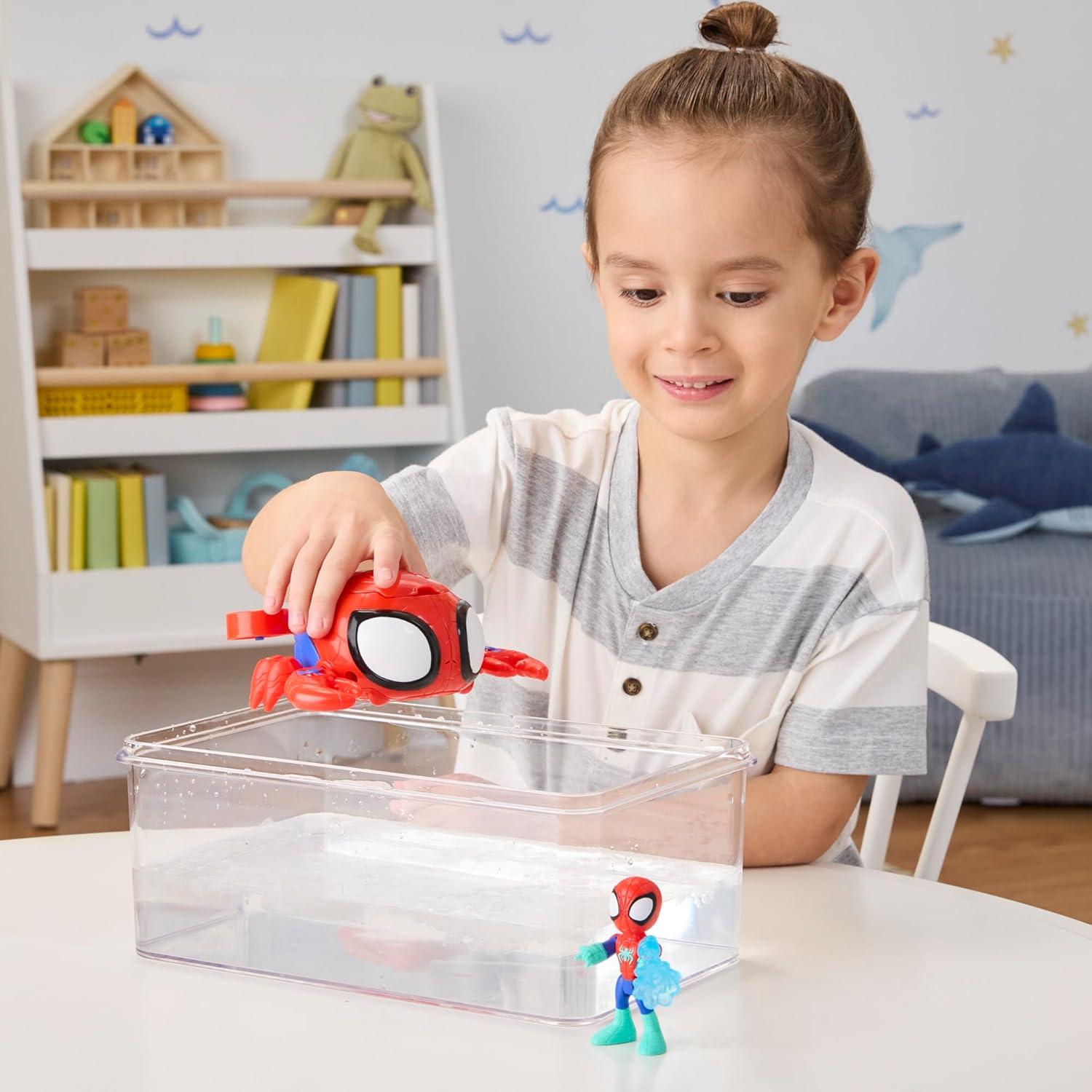 Cangrejo Araña Marvel Spidey 3" (7.6 cm) con Figura de Acción