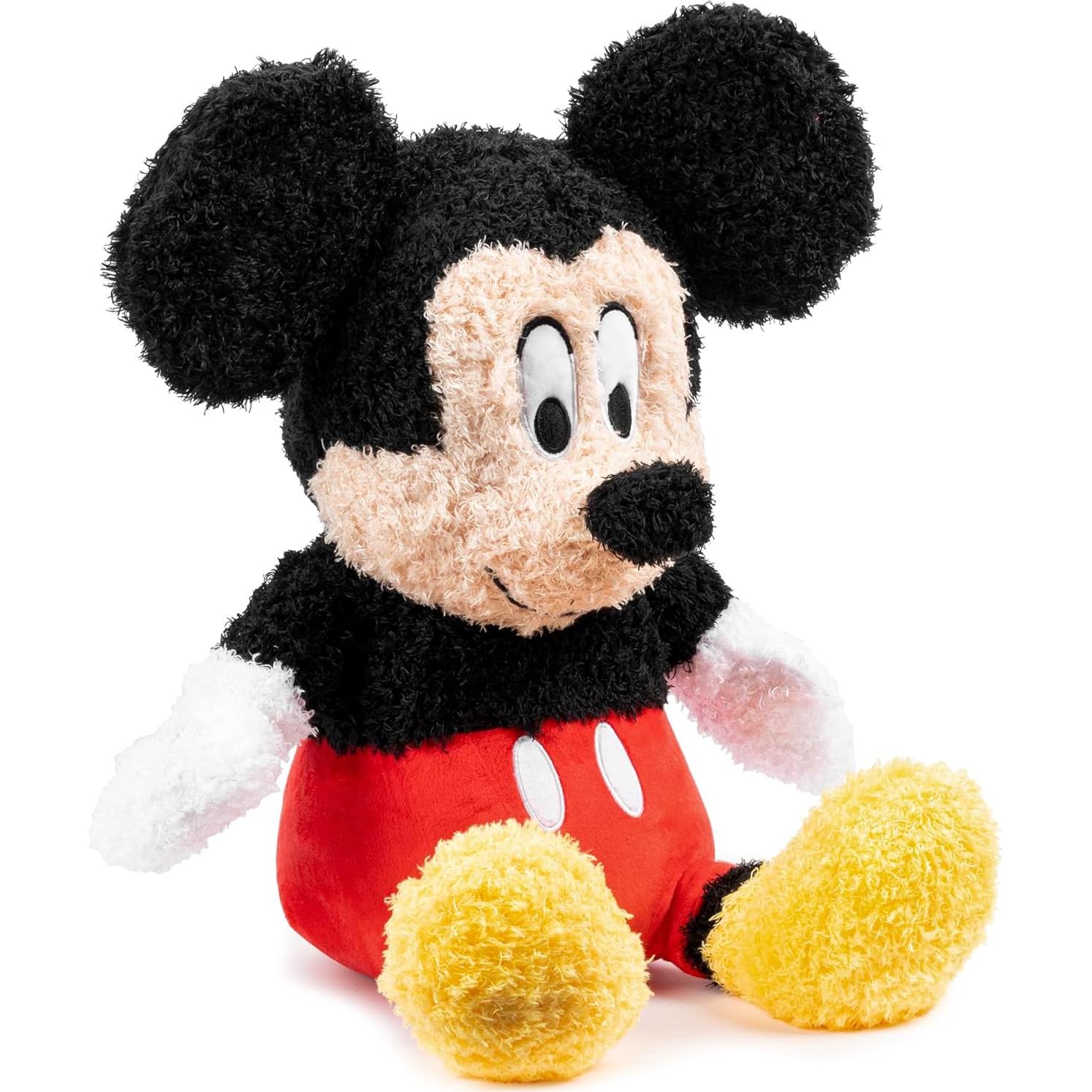 Almohada de Peluche Mickey Mouse Jay Franco 38 cm Suave