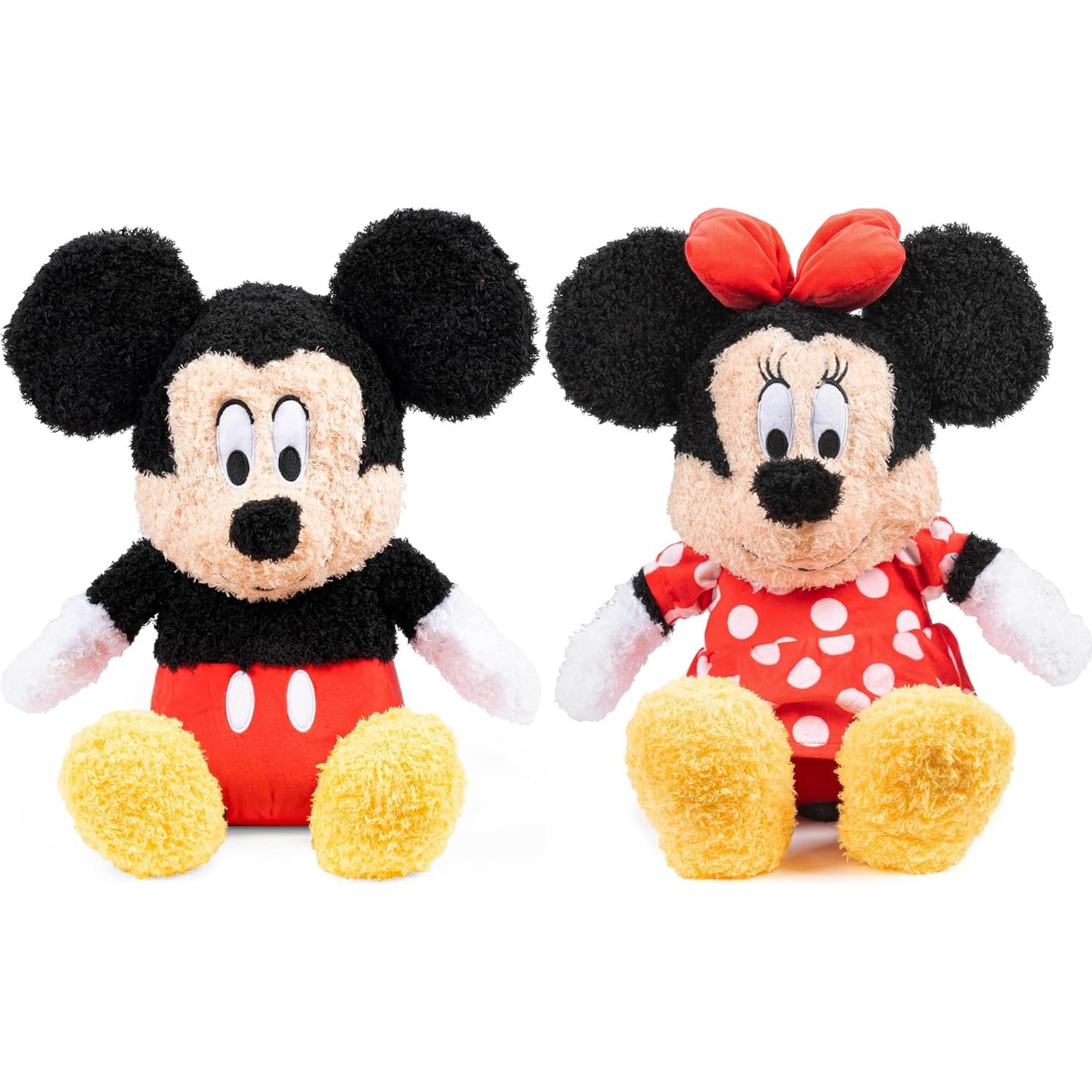 Almohada de Peluche Mickey Mouse Jay Franco 38 cm Suave
