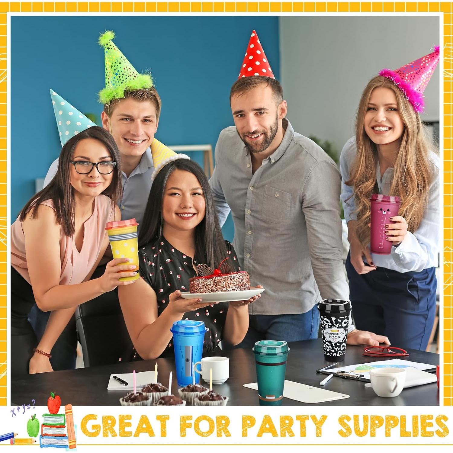 Paquete de 24 Tazas de Apreciación para Maestros Skylety 473 ml