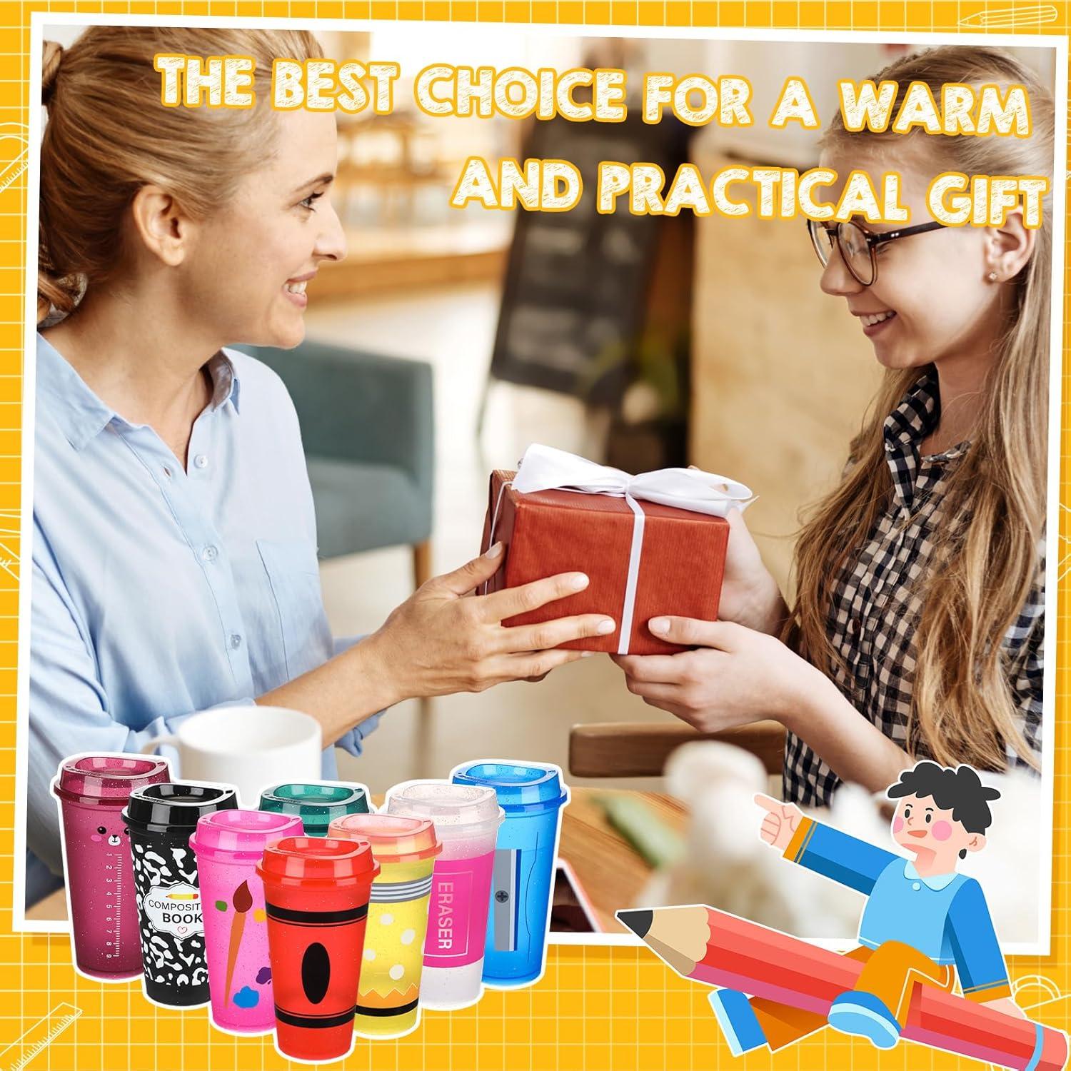 Paquete de 24 Tazas de Apreciación para Maestros Skylety 473 ml