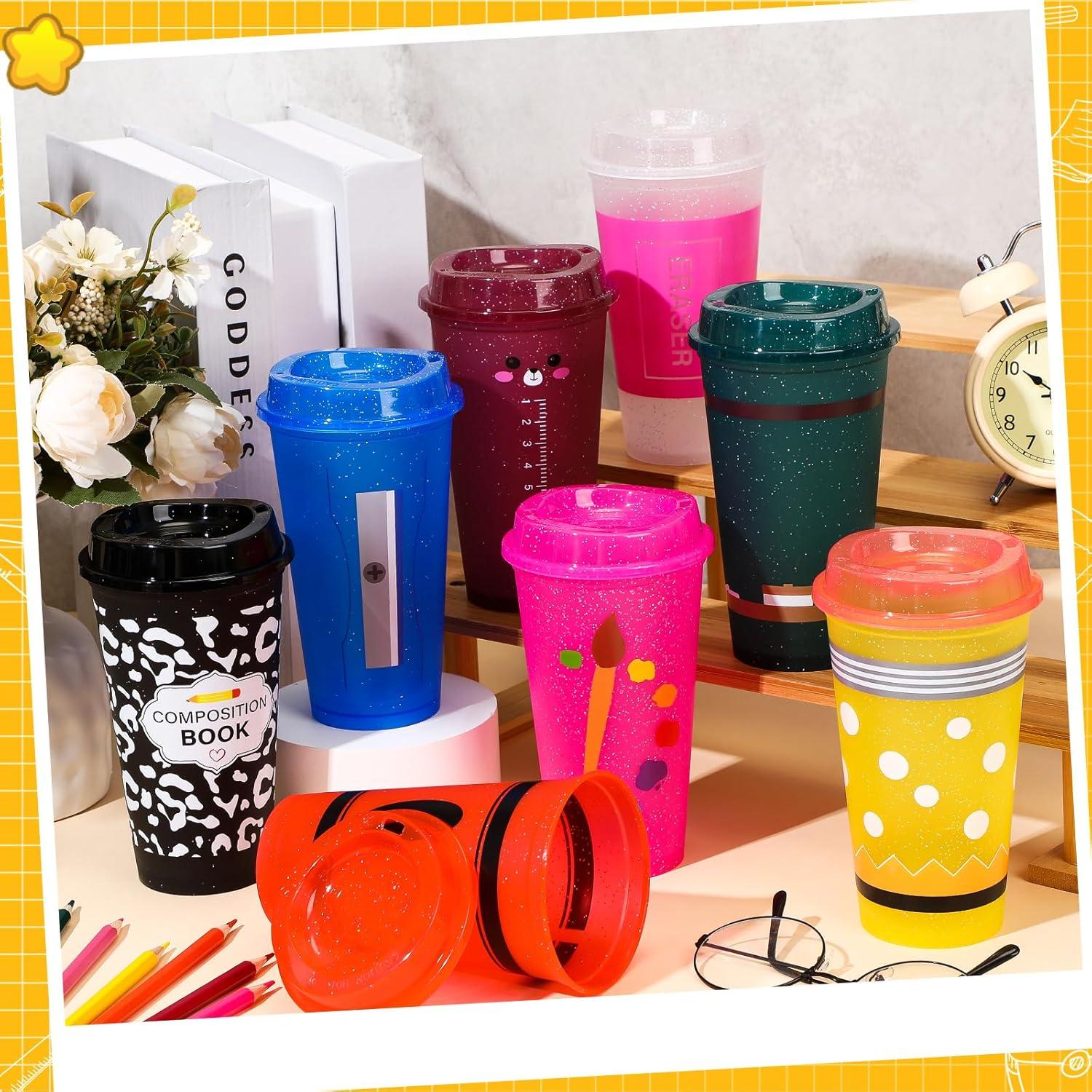 Paquete de 24 Tazas de Apreciación para Maestros Skylety 473 ml