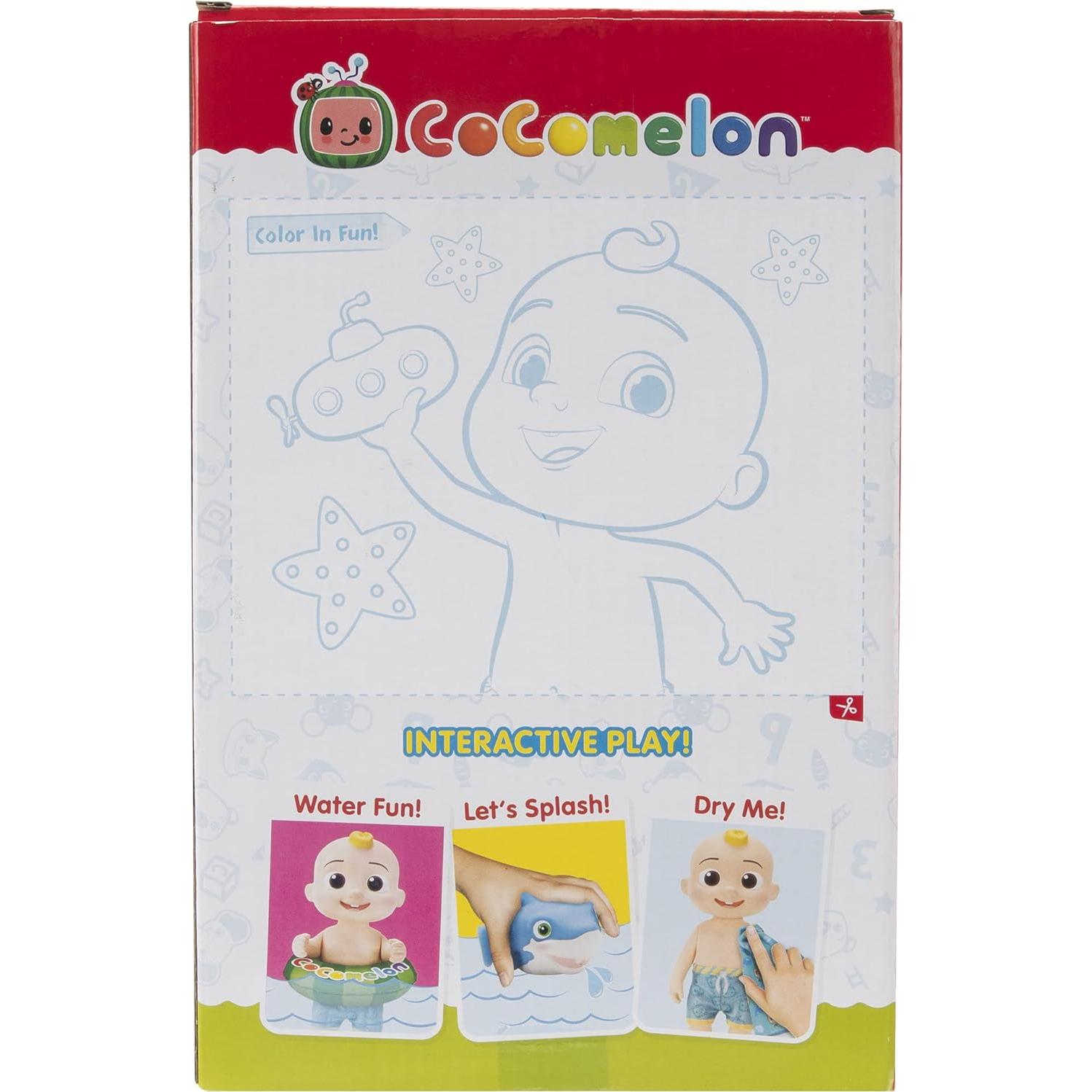 Muñeca JJ Chapoteo CoComelon 26 cm con Juguetes de Agua