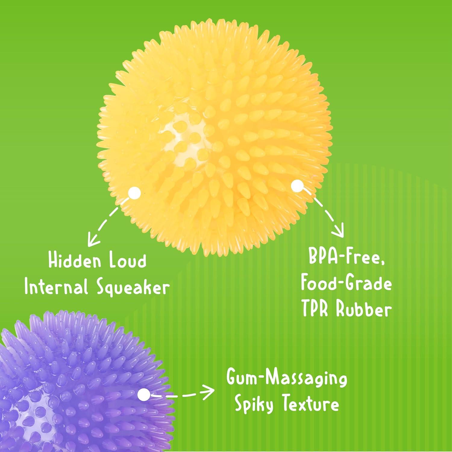 Juguete para Perros Gnawsome 11.4 cm con Squeaker - Salud Dental