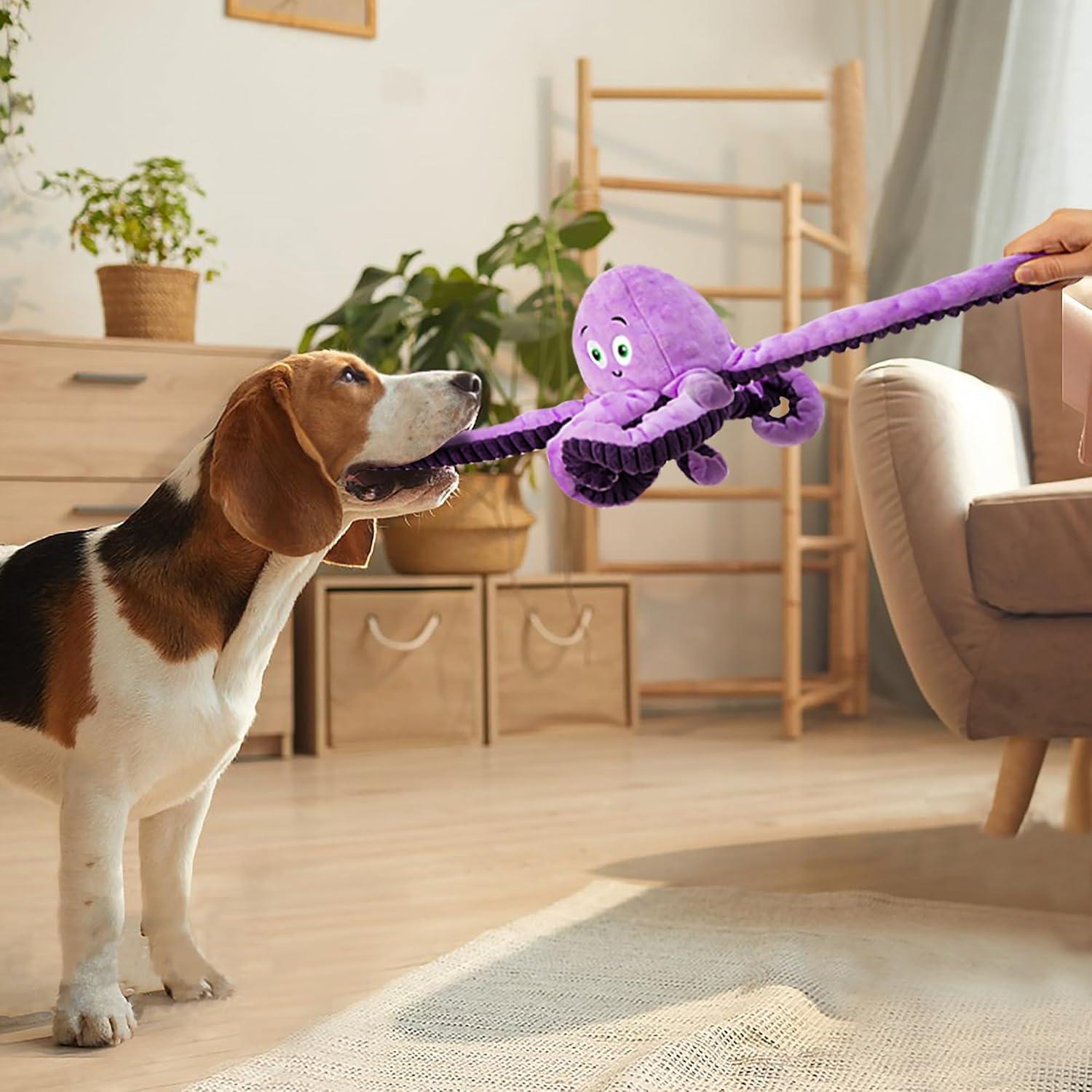 Juguete para Perros Bttfere Pulpo Squeaky 2.54cm 159g