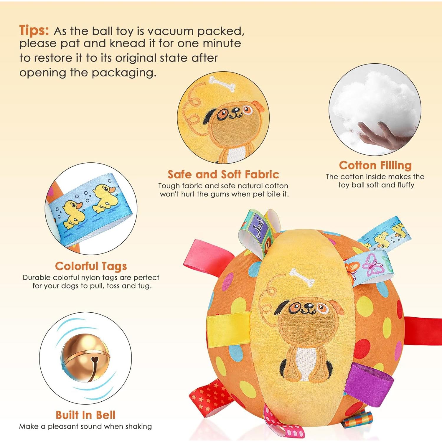 Juguete de Peluche Interactivo para Perros Letalong 15 cm