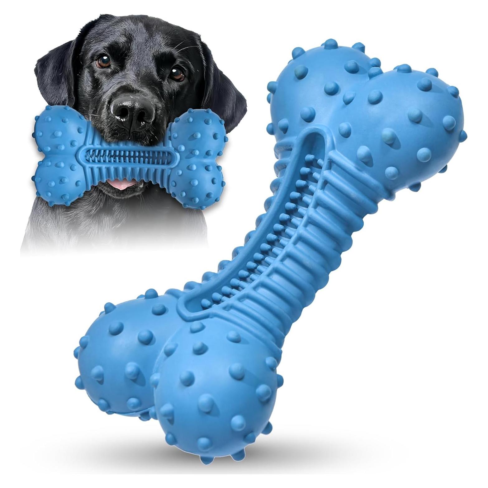 Juguete para Perros Ouilter Azul 19.5cm Caucho Natural Duradero