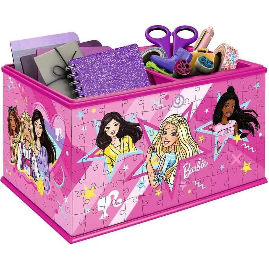 Rompecabezas 3D Ravensburger Barbie 11584 Caja Almacenamiento