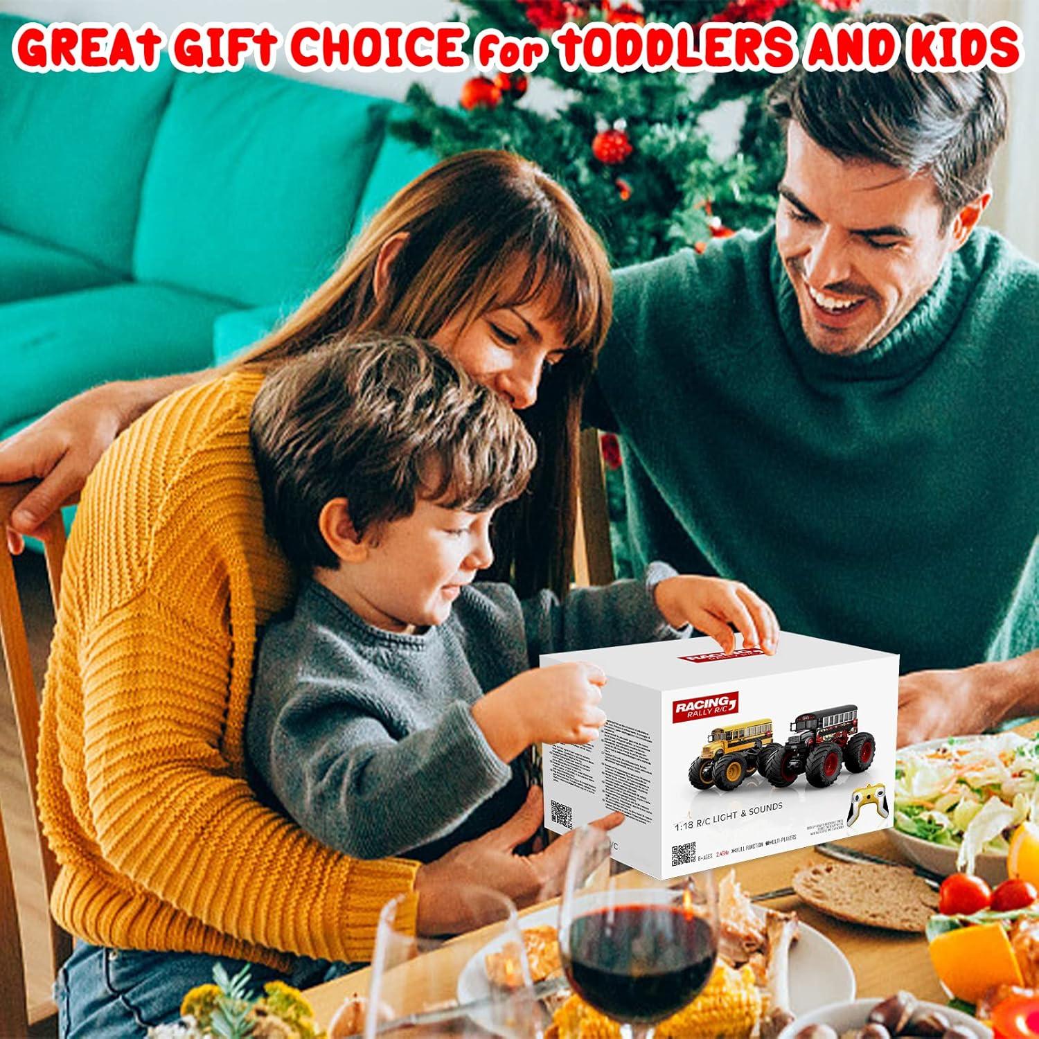 Coche de Control Remoto Desdoni Camión de Bomberos RC 1:18