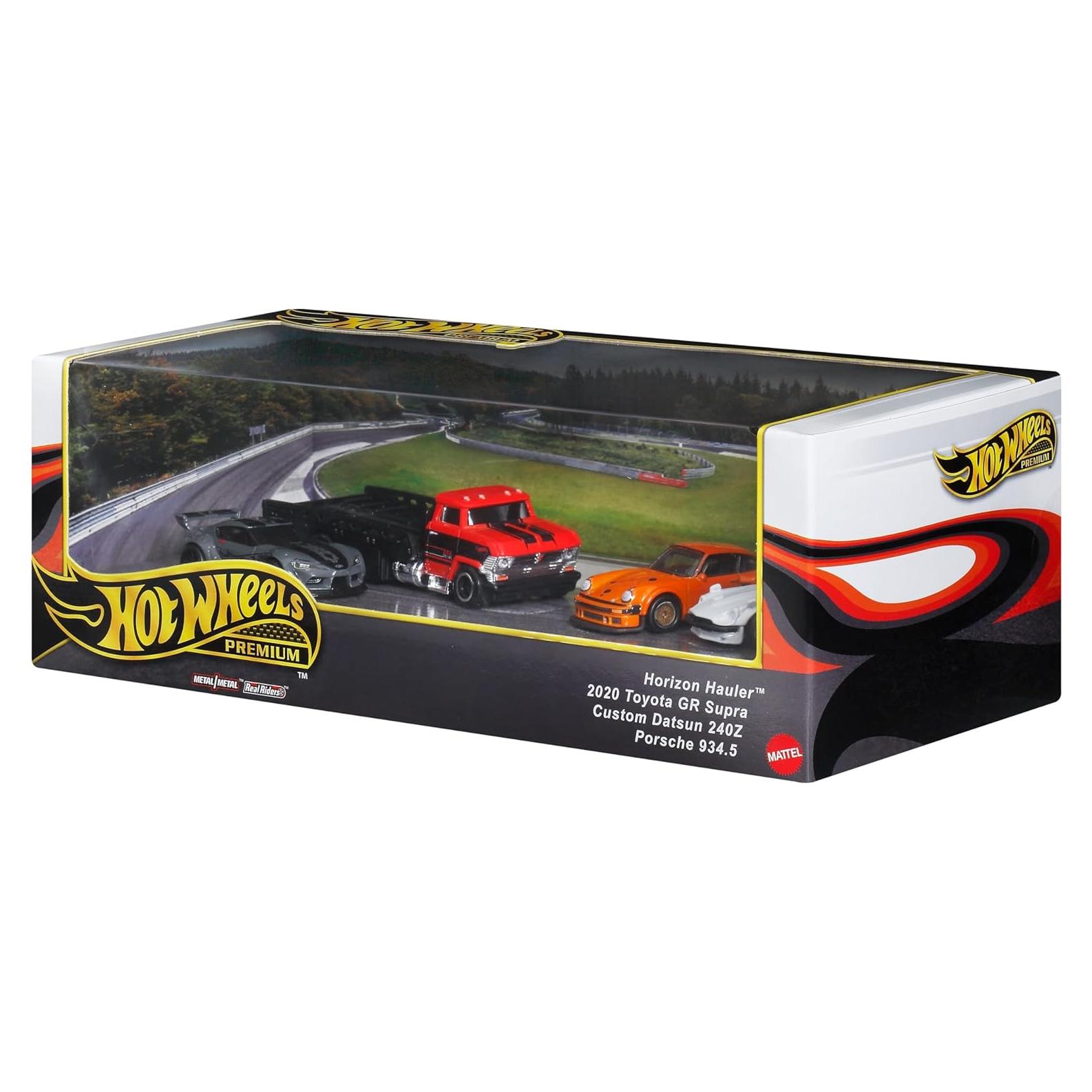 Set Hot Wheels Premium 4 Vehículos Coleccionables 1:64