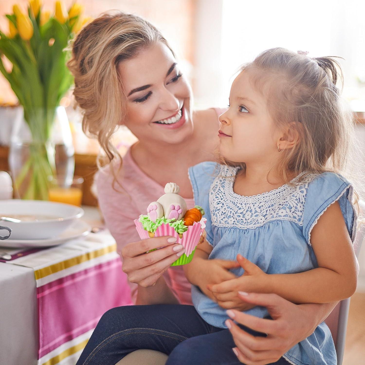 Forros para Cupcake COcnny - 300 Piezas en 6 Estilos Florales