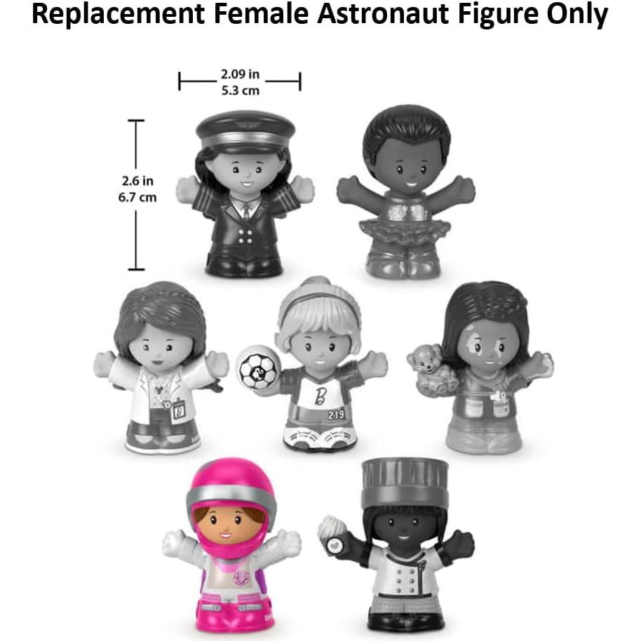 Figura de Reemplazo Astronauta Femenina Little People HCF58