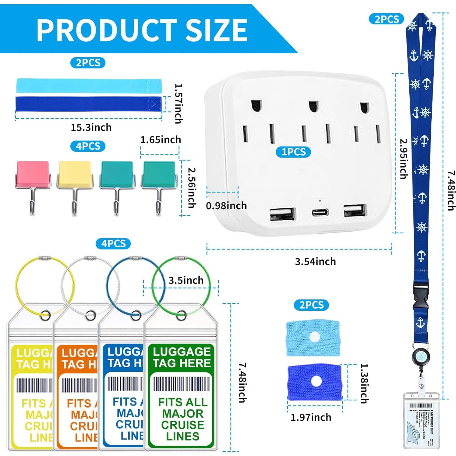 Kit de Accesorios Esenciales para Crucero ZHEMEILU 15 Piezas