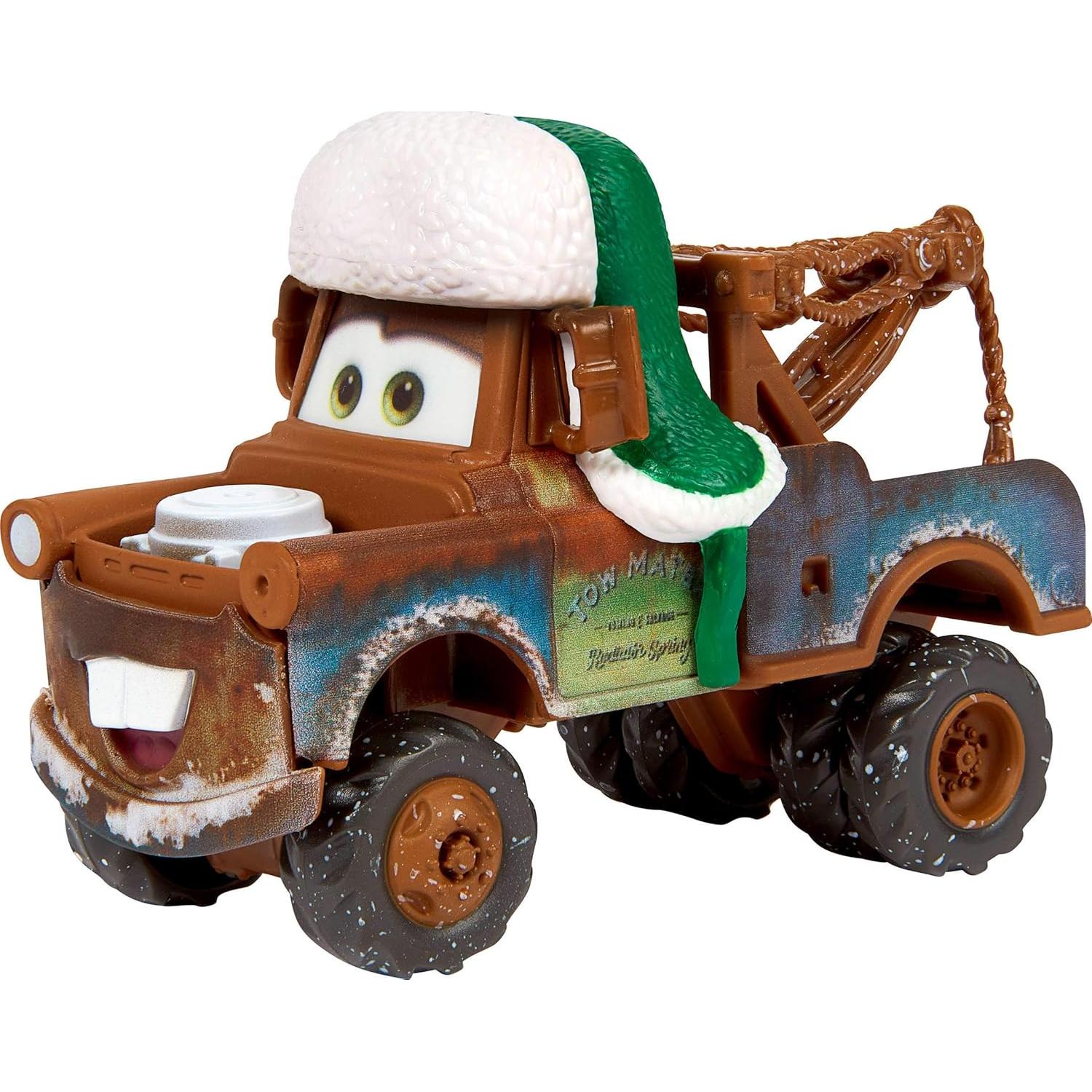 Multipack de Juguetes Mattel Cars Invierno 5 Vehículos + Accesorios