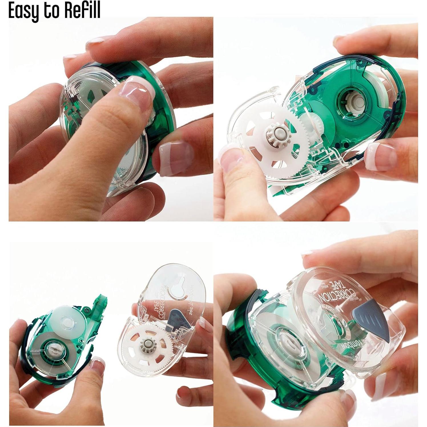 Recarga Cinta Correctora Tombow 68666 4mm x 12m Blanca