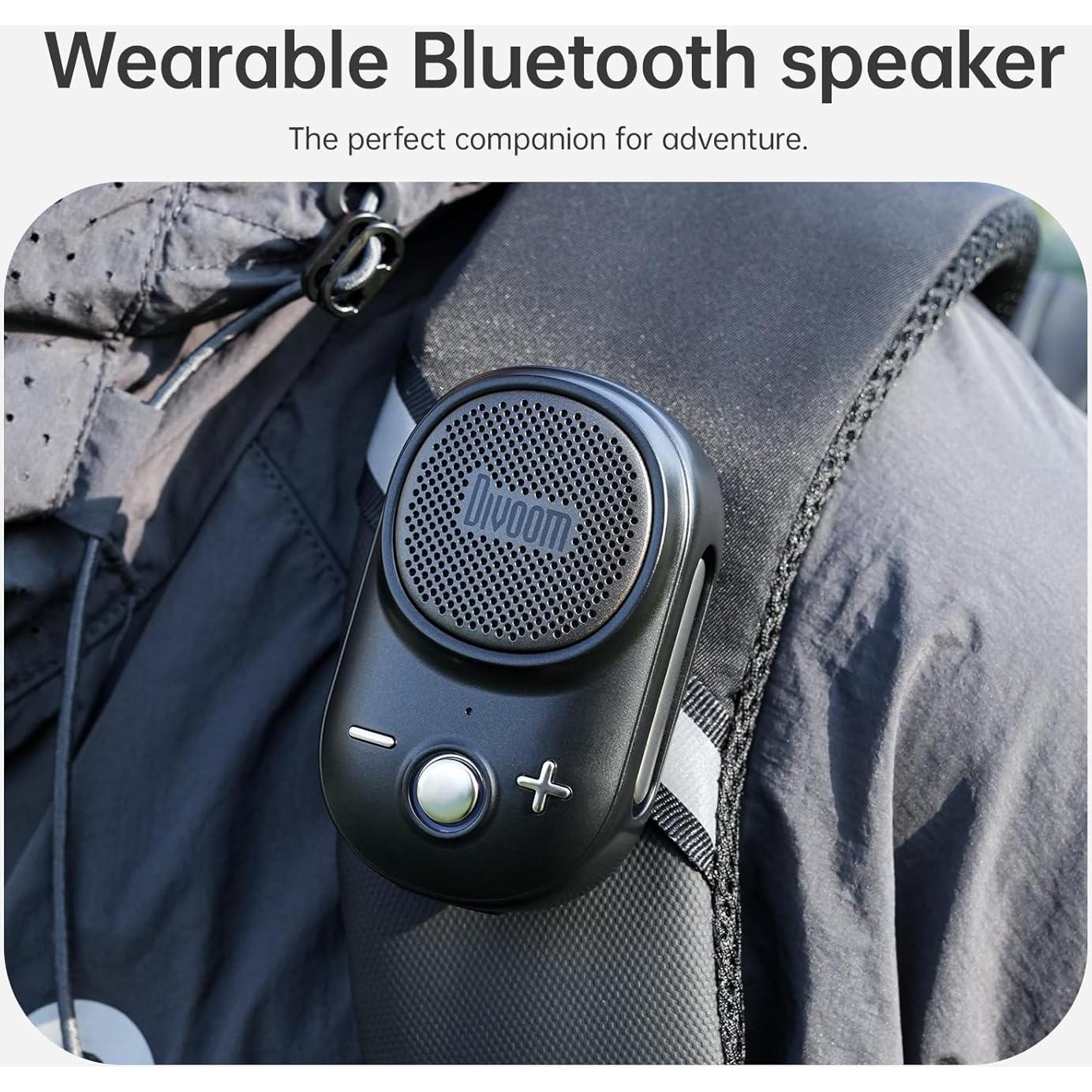 Divoom Itour-S Altavoz Bluetooth Mini Impermeable 10h