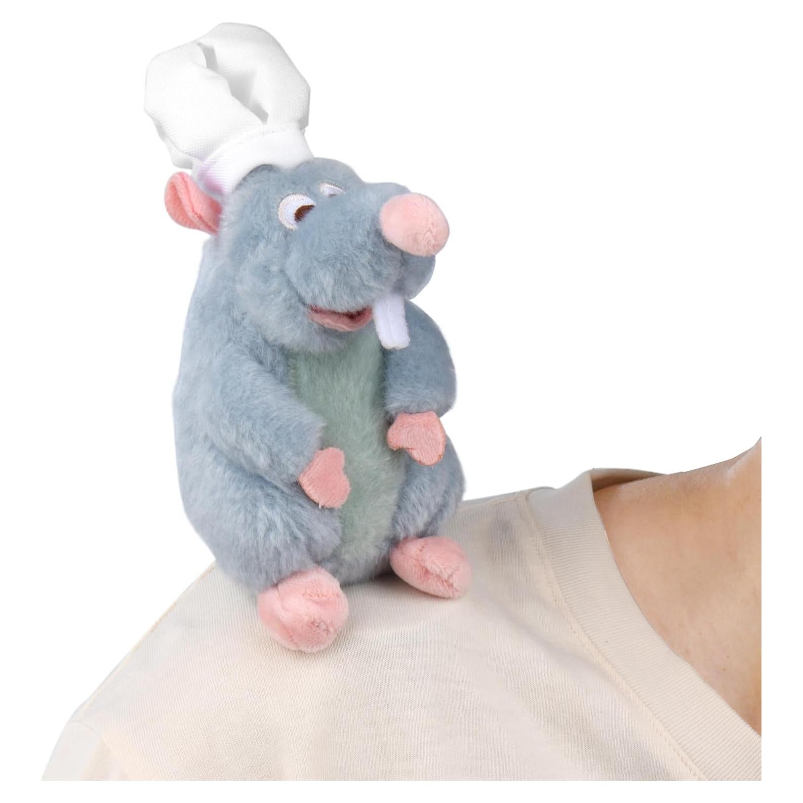 Juguete de Peluche Remy Chef con Imán 15 cm Azul Grisáceo