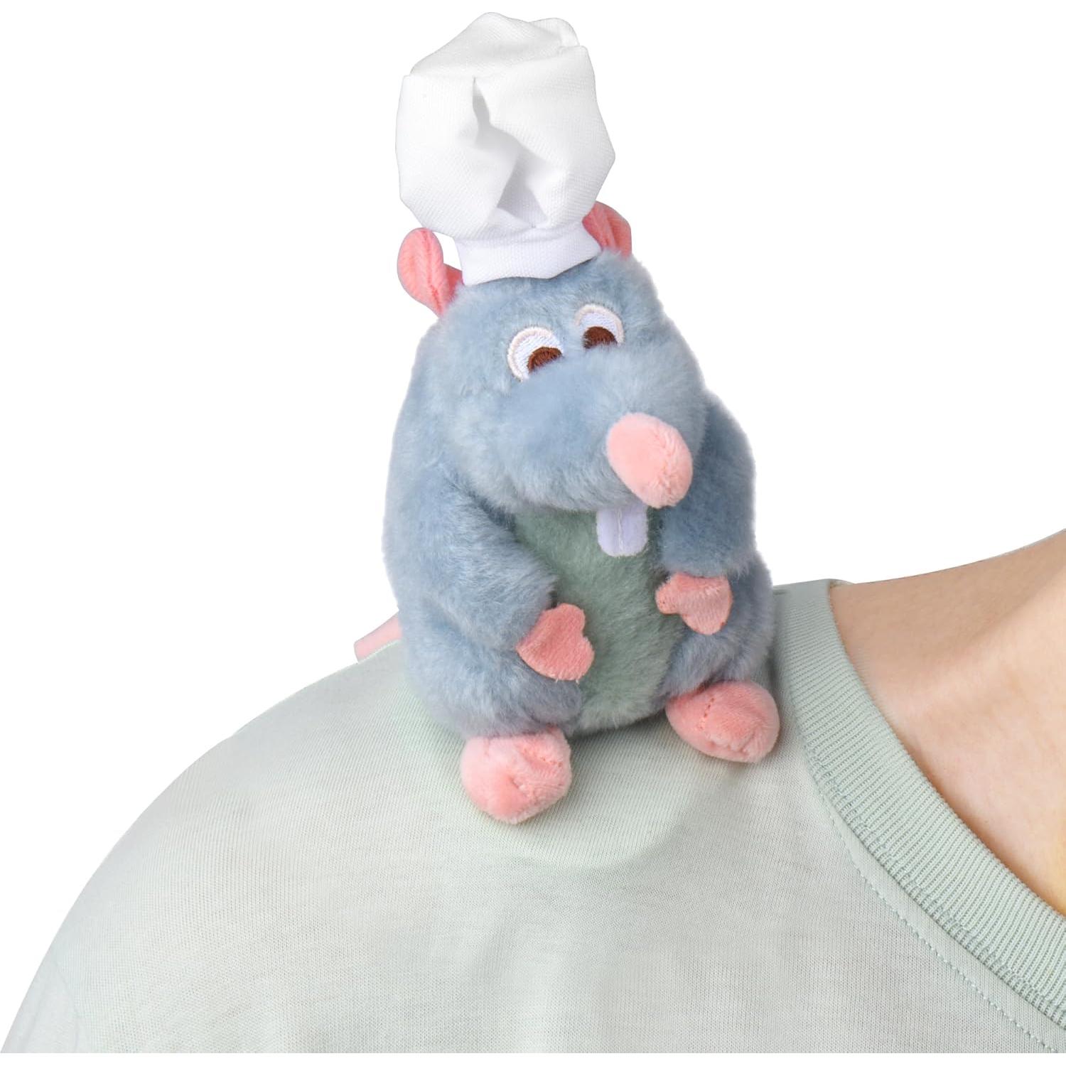 Juguete de Peluche Remy Chef con Imán 15 cm Azul Grisáceo