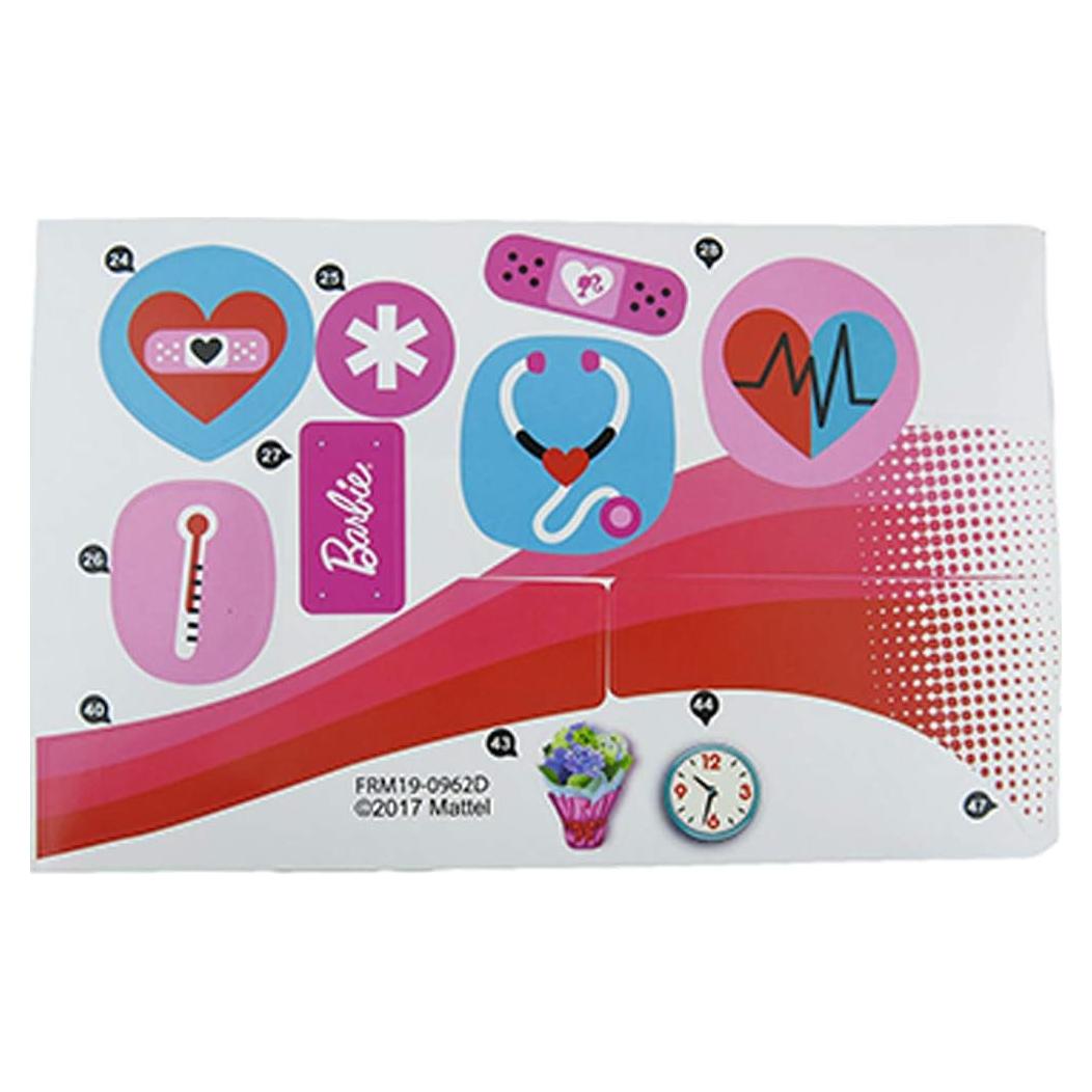 Etiquetas de Reemplazo Barbie FRM19 para Clínica de Cuidado