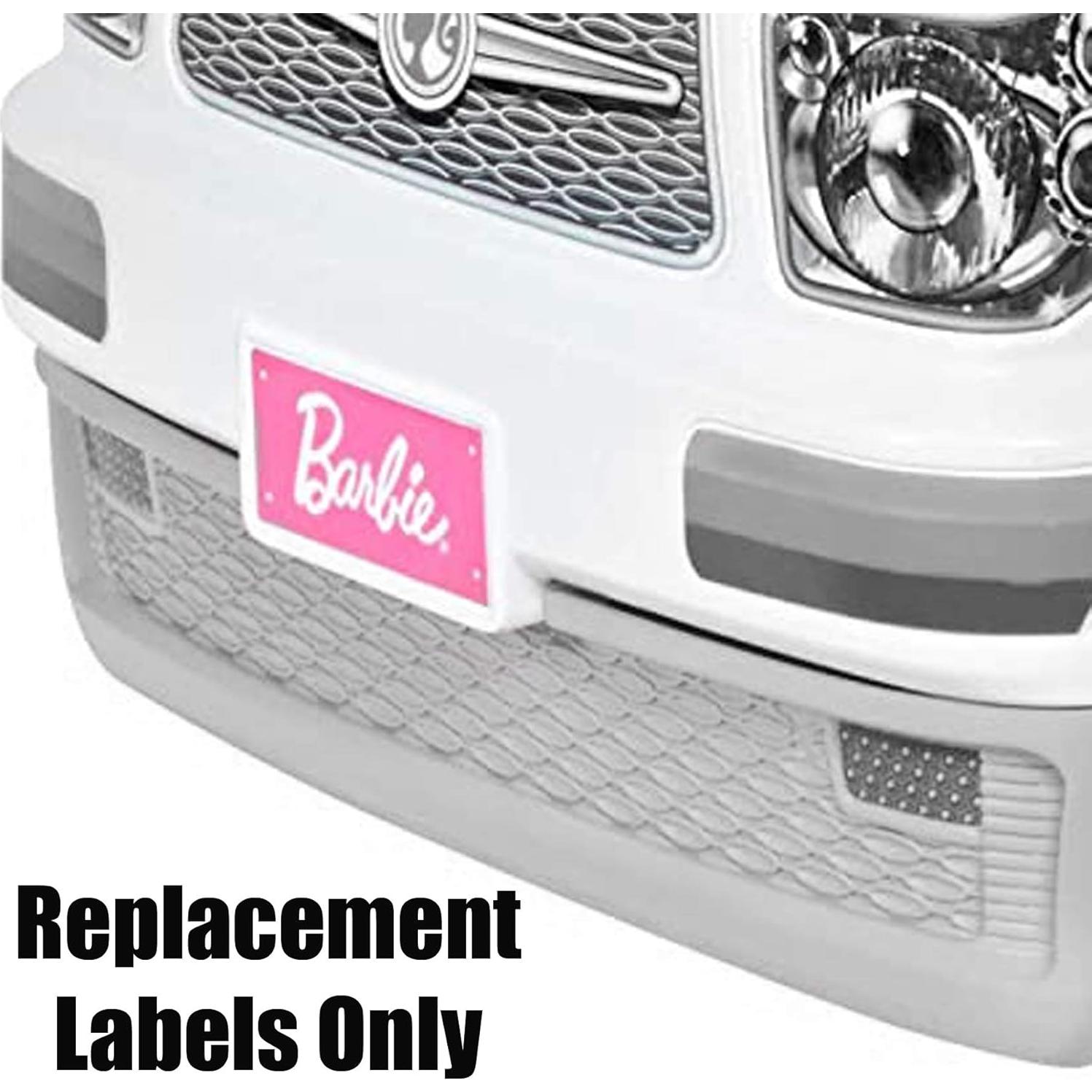 Etiquetas de Reemplazo Barbie FRM19 para Clínica de Cuidado