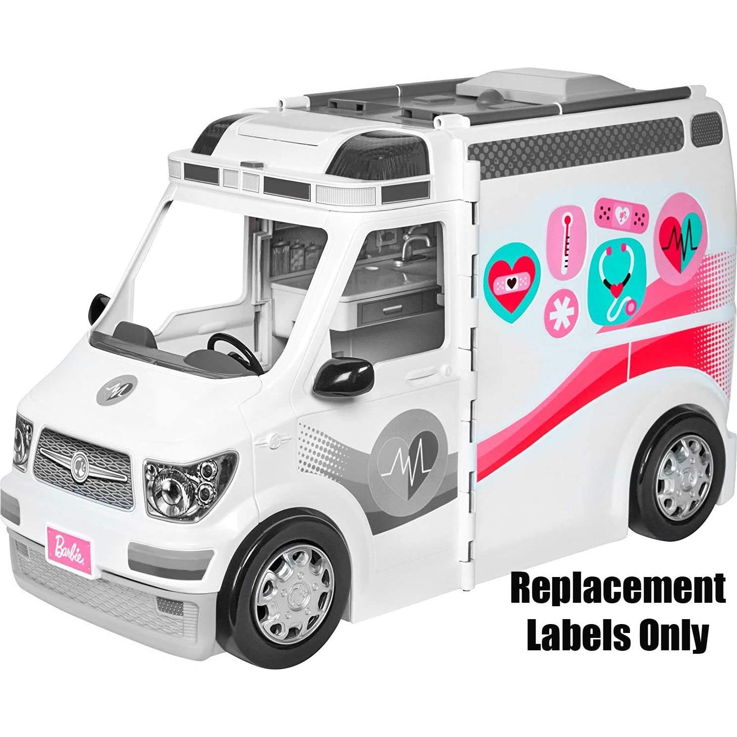 Etiquetas de Reemplazo Barbie FRM19 para Clínica de Cuidado