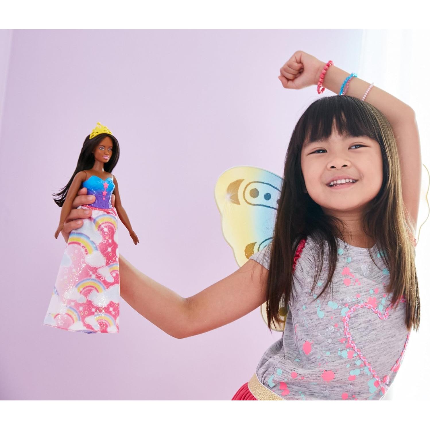 Muñeca Princesa Barbie Dreamtopia Rainbow Cove - Mattel