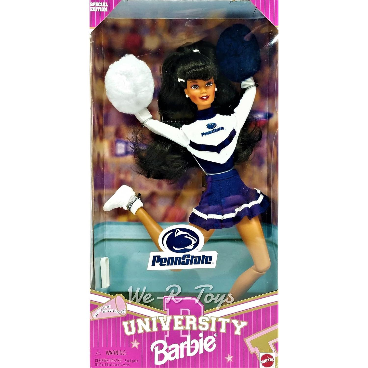 Muñeca Barbie Animadora Universidad Estatal Afroamericana