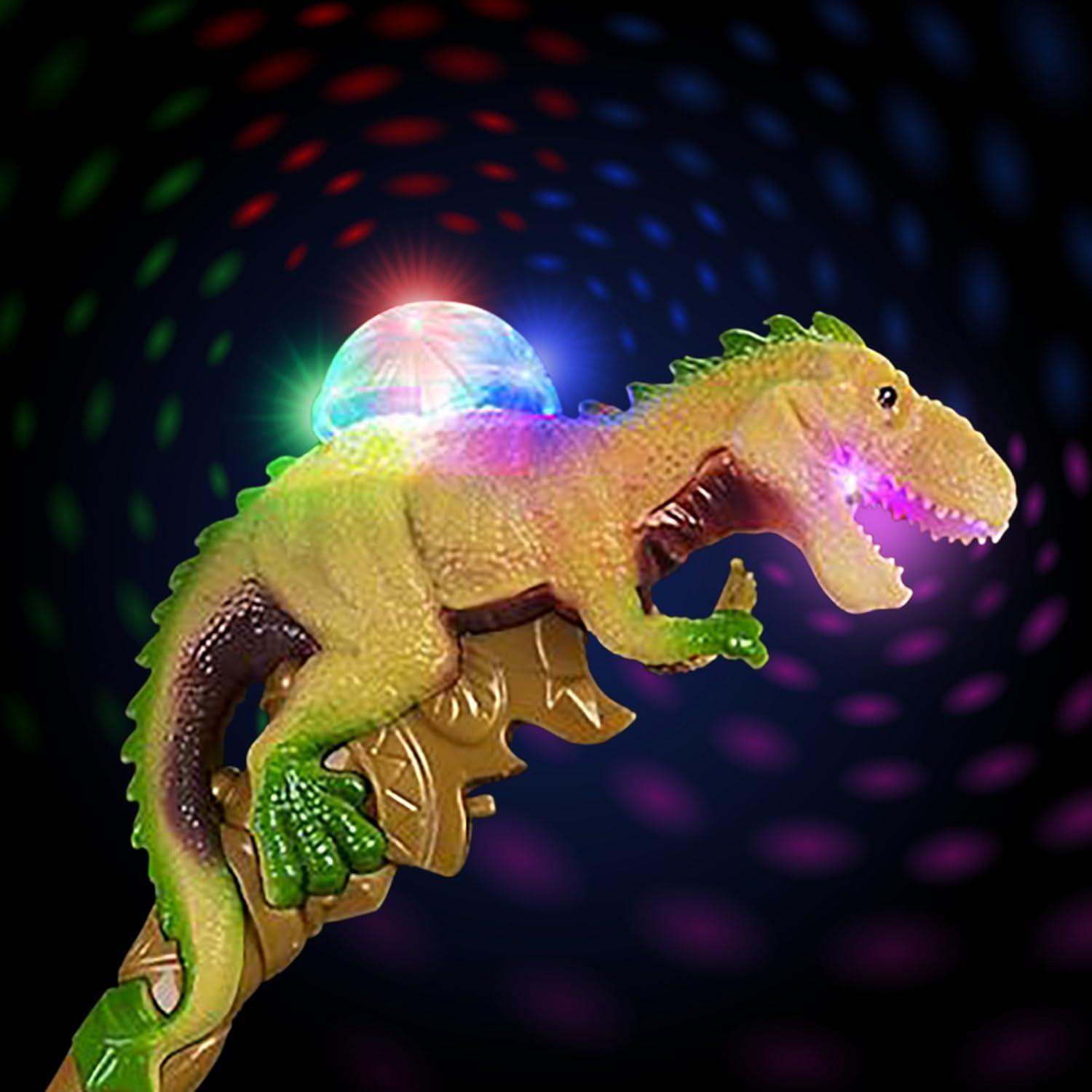 Varita LED Dinosaurio T-Rex ArtCreativity 33 cm con Sonido