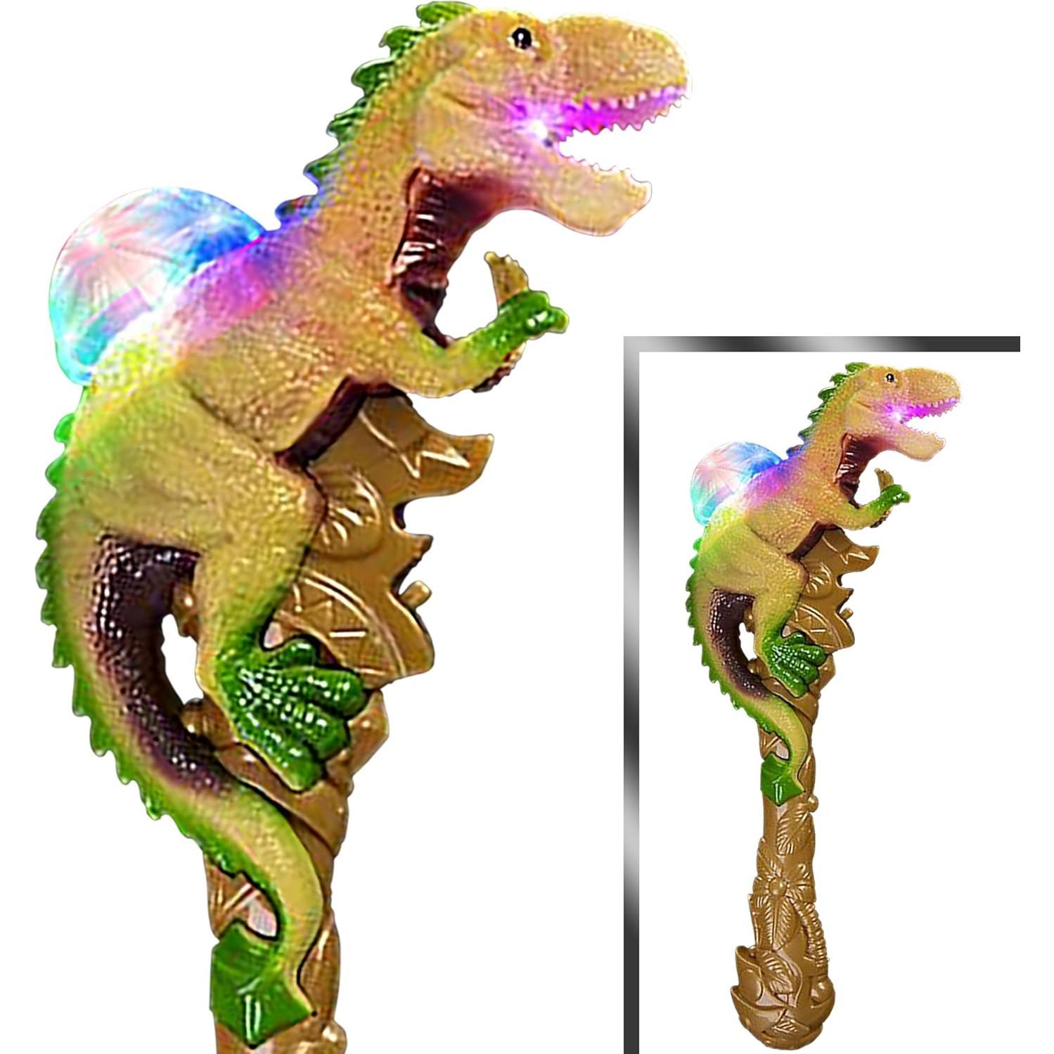 Varita LED Dinosaurio T-Rex ArtCreativity 33 cm con Sonido