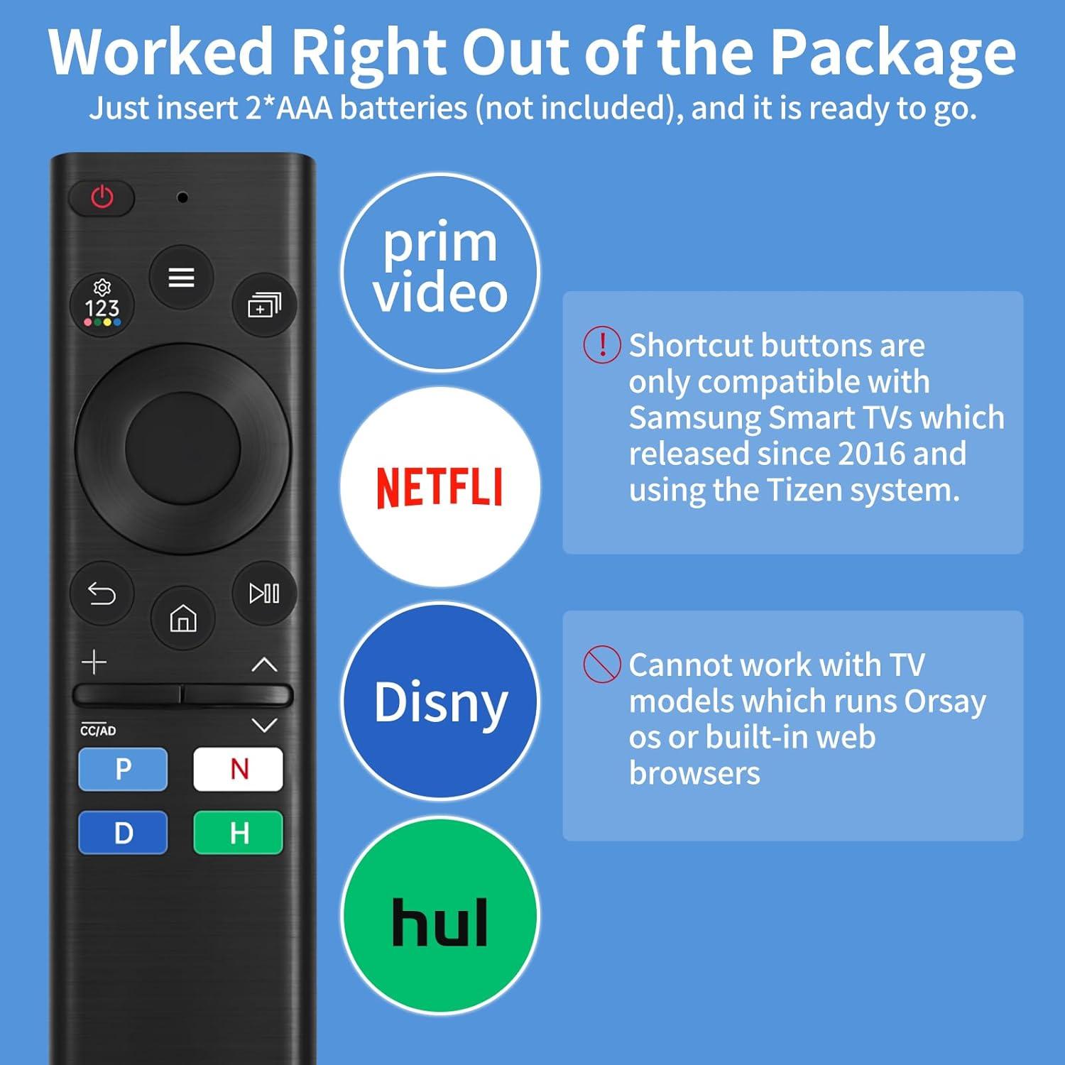 Control Remoto Universal Samsung BN59-01312A para Smart TV