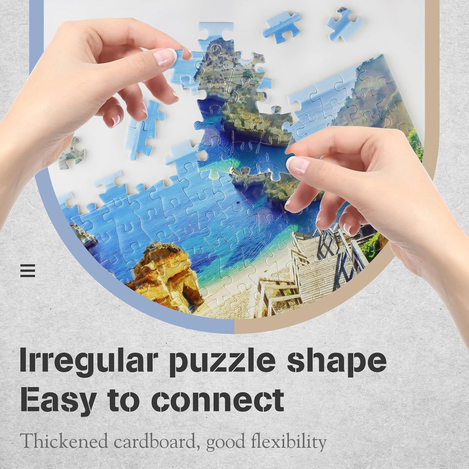 Rompecabezas Mini MISITU 150 Piezas 15x10 cm Playa Cascada