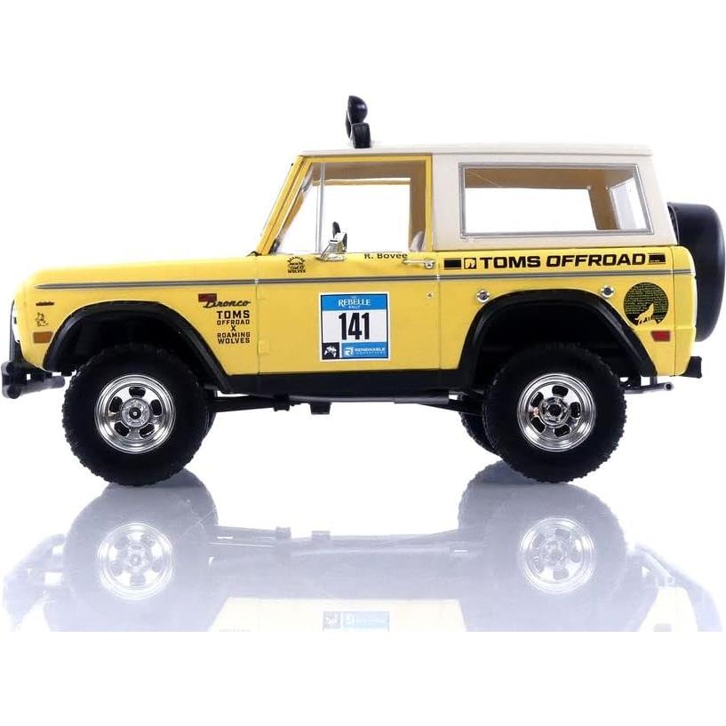 Coche Diecast 1969 Ford Bronco #141 Greenlight 1/18 Amarillo