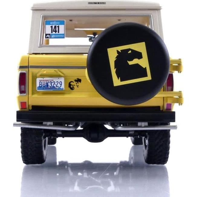 Coche Diecast 1969 Ford Bronco #141 Greenlight 1/18 Amarillo
