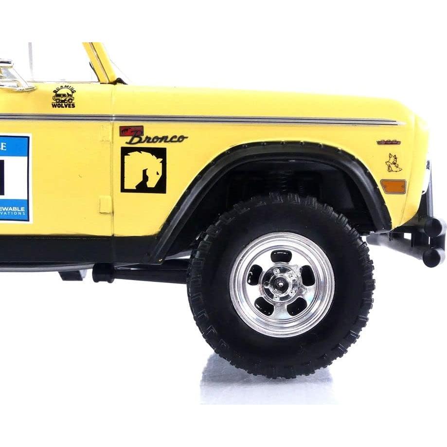 Coche Diecast 1969 Ford Bronco #141 Greenlight 1/18 Amarillo