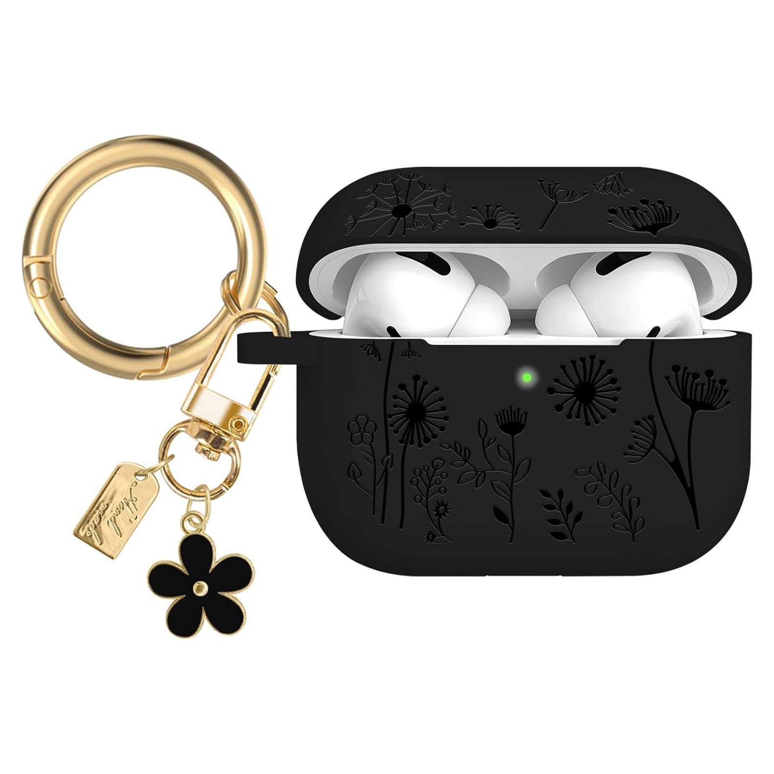 Funda de Silicona AIIEKZ para AirPods Pro 2 con Llavero