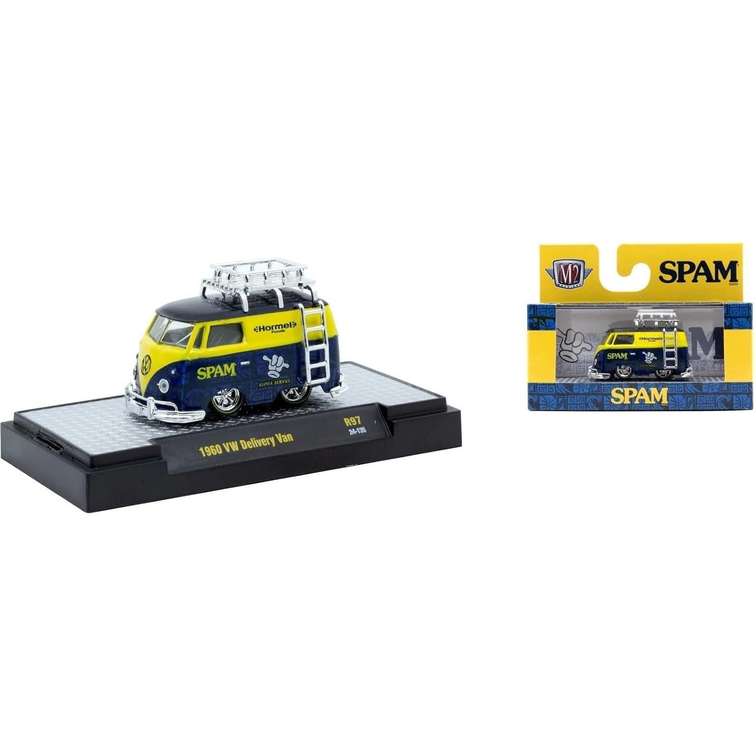 M2 Machines 1:64 Escala Vee Dub Delivery Van 1960 Diecast