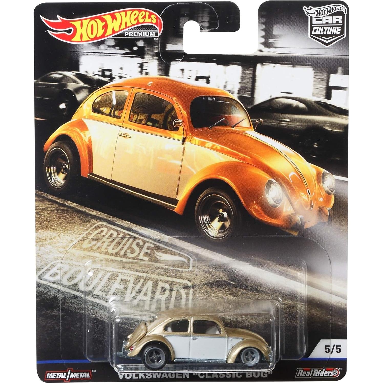 Vehículo Hot Wheels VW Clásico 1:64 Colección Premium