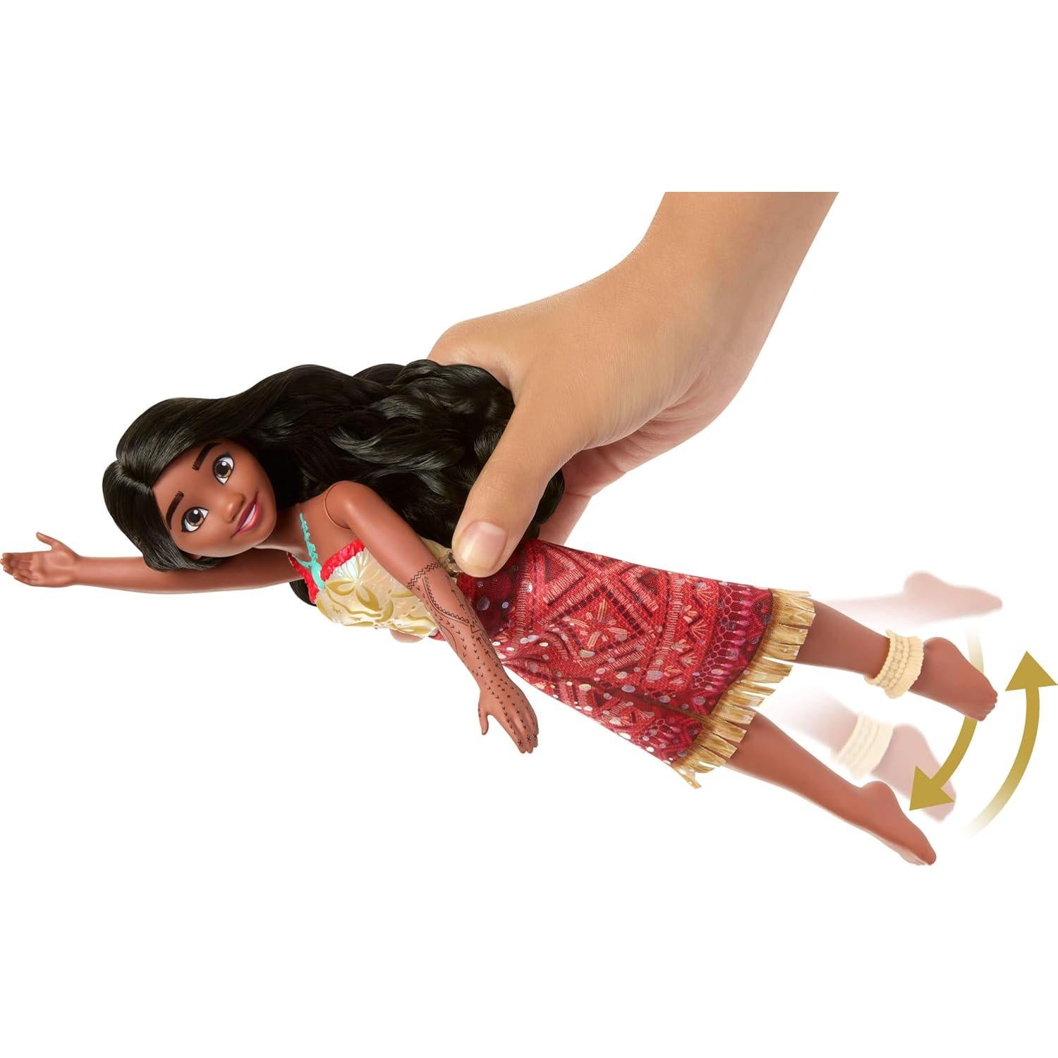 Muñeca Tautai Moana de Mattel Disney 28 cm, Cambia Color