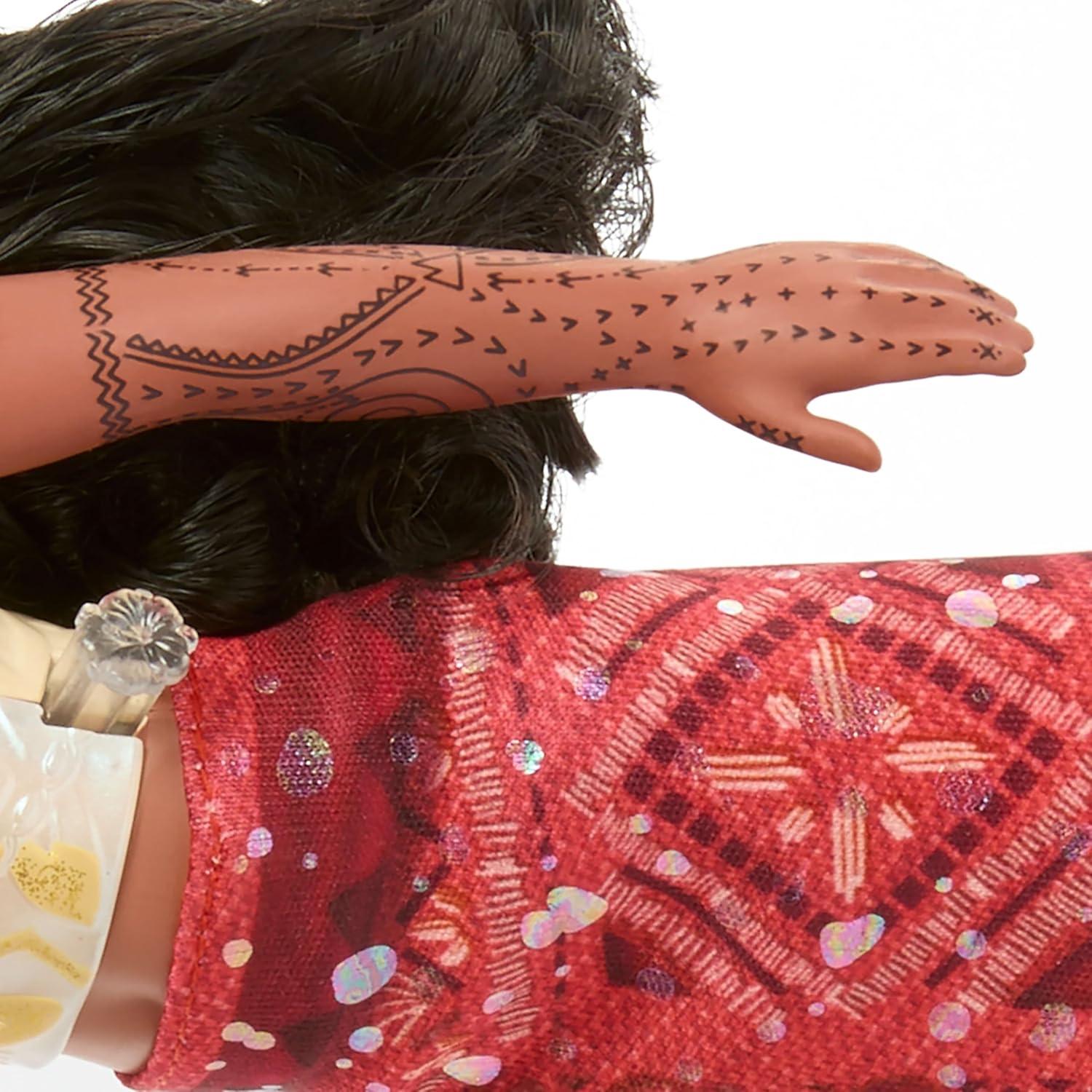 Muñeca Tautai Moana de Mattel Disney 28 cm, Cambia Color