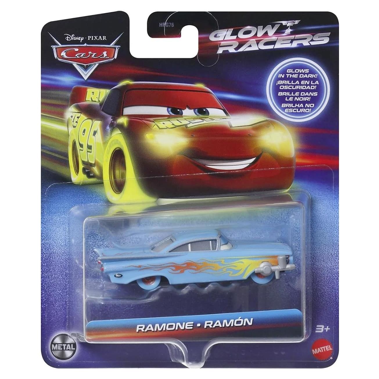 Vehículo de Juguete Ramone Glow Racer Mattel Disney Cars