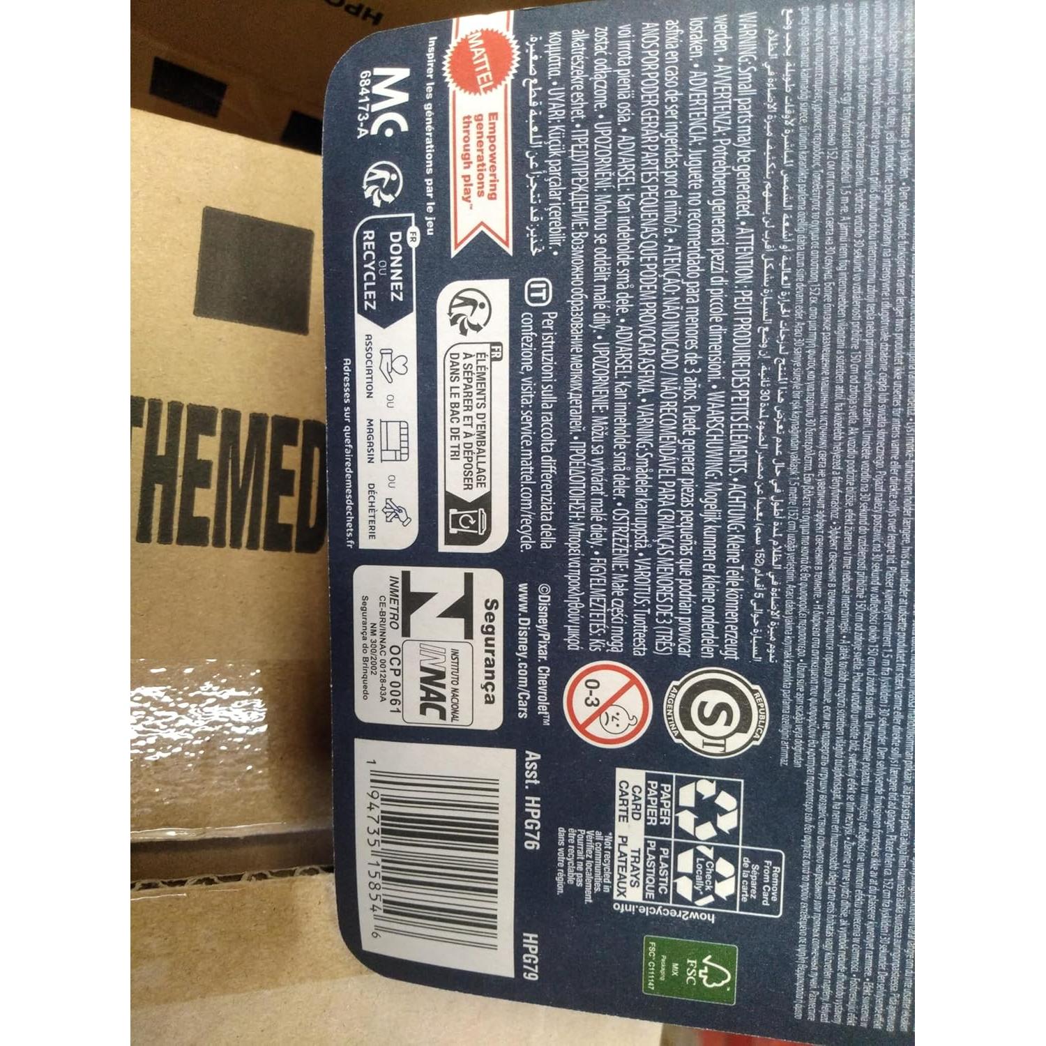 Vehículo de Juguete Ramone Glow Racer Mattel Disney Cars